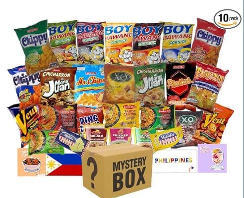 LuzViminda | Authentic Filipino StoreMystery / Surprise Box Lucky 10 ASSORTED ASIAN GOODS