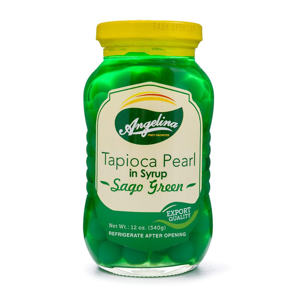 LuzViminda | Authentic Filipino StoreAngelina Tapioca In Syrup ( Green ) 12oz
