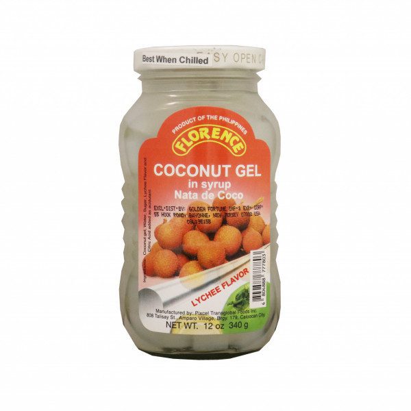 LuzViminda | Authentic Filipino StoreFlorence Coconut Gel Lychee 12oz