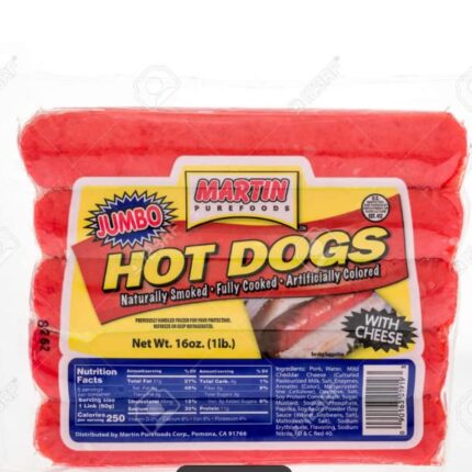 LuzViminda | Authentic Filipino StoreMP Jumbo Hotdog with Cheese 16oz