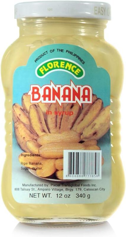 LuzViminda | Authentic Filipino StoreFlorence Banana in Syrup 12oz