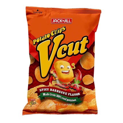LuzViminda | Authentic Filipino StoreJack & Jill V-Cut BBQ Spicy 60gms