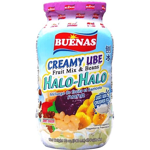 LuzViminda | Authentic Filipino StoreBuenas Creamy Halo Halo w/ Ube Ready Mix Just add Ice 340g