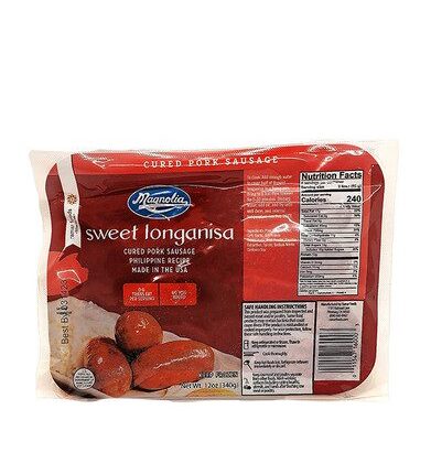 LuzViminda | Authentic Filipino StoreM143 Magnolia Pork Longanisa Sweet 24X12oz