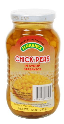 LuzViminda | Authentic Filipino StoreFlorence Chick Peas 12oz