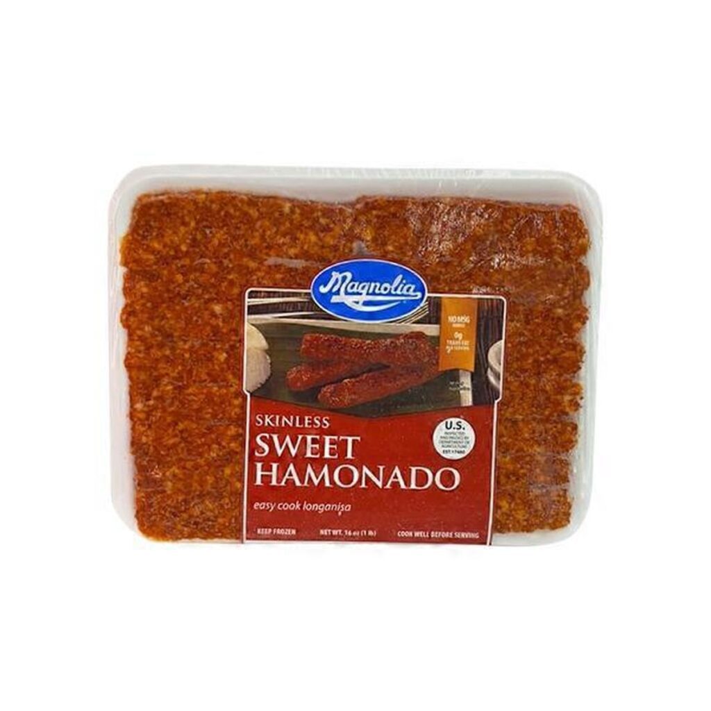 LuzViminda | Authentic Filipino StoreM145 Magnolia Hamonado Sweet Skinless Longanisa 12x16oz