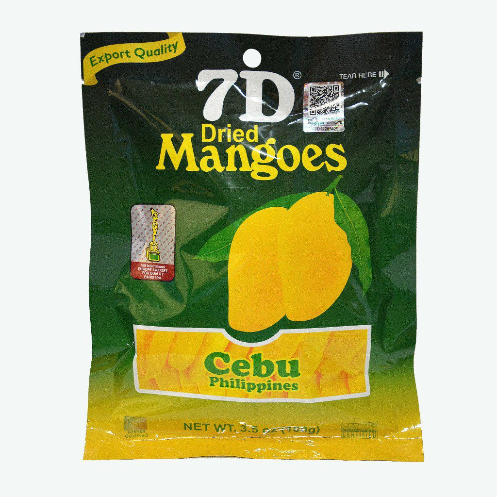 LuzViminda | Authentic Filipino StoreCebu Dried Mango Small 100g