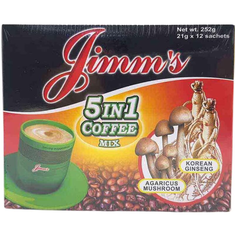 LuzViminda | Authentic Filipino StoreJimm's 5in1 Coffee Mix 30x20'sx21g