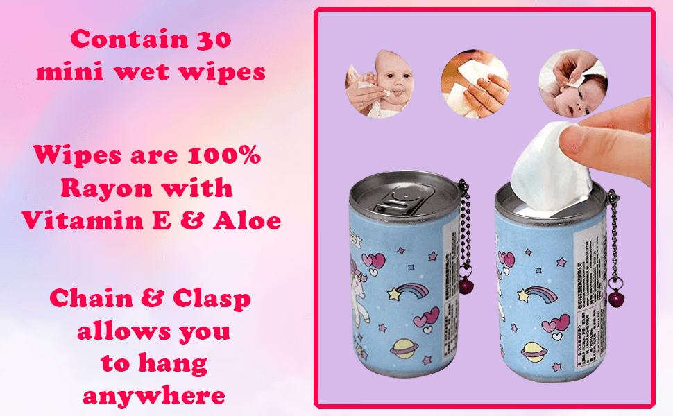 LuzViminda | Authentic Filipino StoreWet Wipes Mini Travel with Canister 1pc