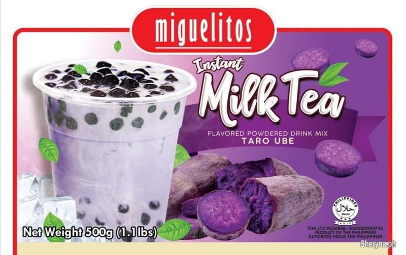 LuzViminda | Authentic Filipino StoreMiguelitos Taro Ube Instant Milk Tea 500g