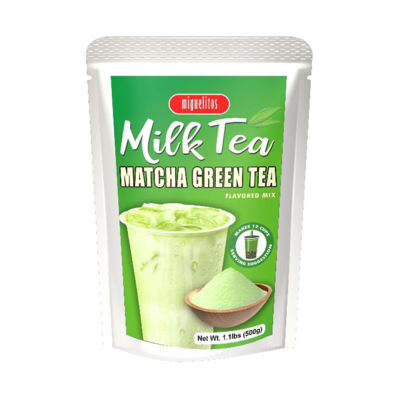 LuzViminda | Authentic Filipino StoreMiguelitos - Matcha Instant Milk Tea 500g