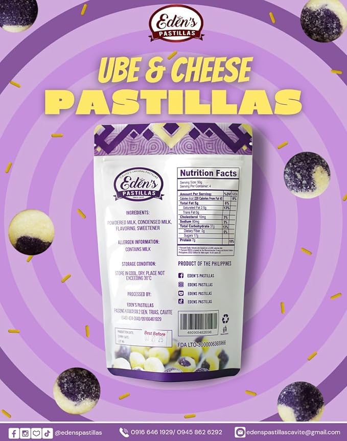 LuzViminda | Authentic Filipino StoreEden Pastillas 200g Philippines PACK OF 2