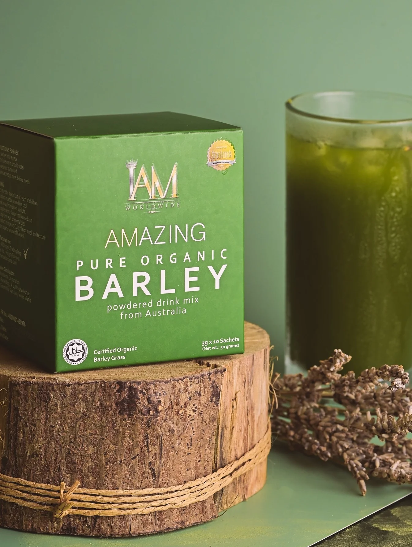 LuzViminda | Authentic Filipino StoreI Am Amazing Pure Organic Barley 10x3g