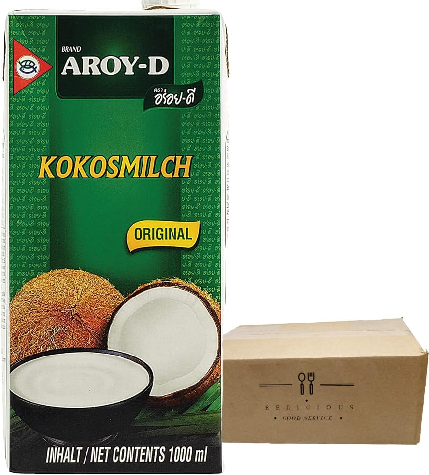 LuzViminda | Authentic Filipino StoreAroy-D Coconut Milk Original 1L (33.8 fl oz) Tetra Pack