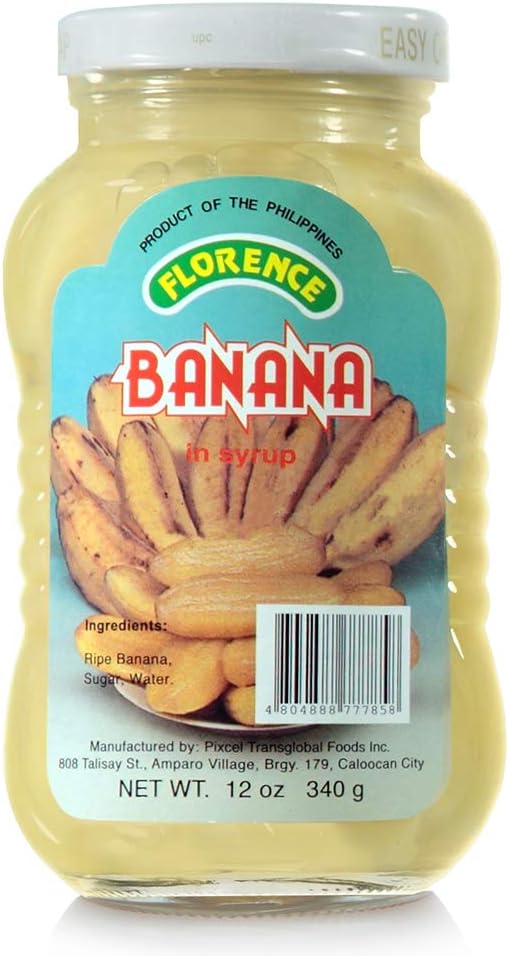 LuzViminda | Authentic Filipino StoreFlorence Banana in Syrup 12oz