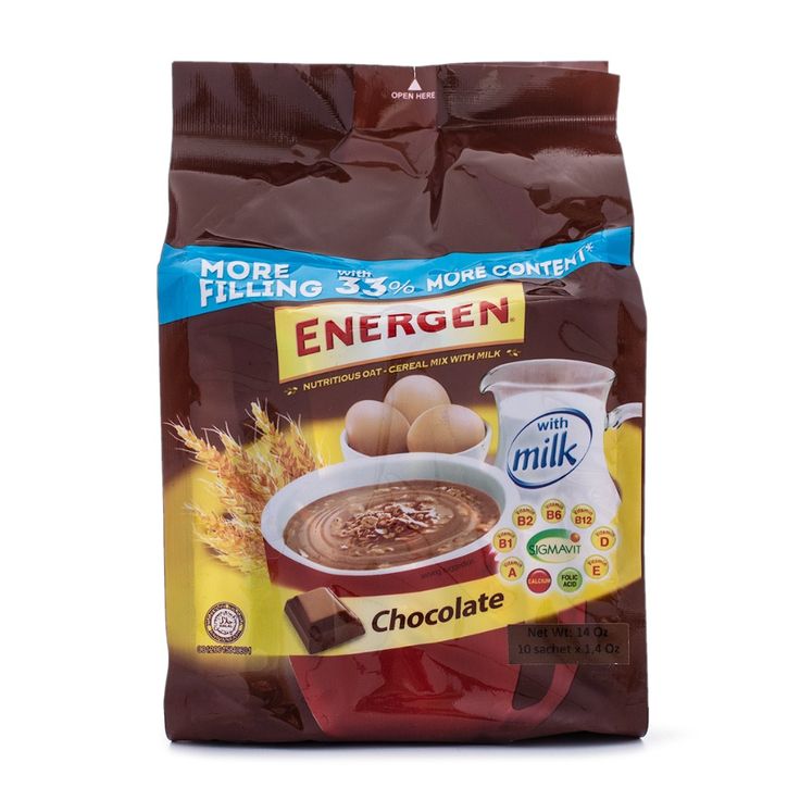 LuzViminda | Authentic Filipino StoreEnergen Cereal Mix Chocolate Small (10x1.41oz)