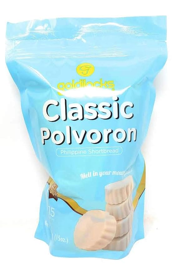 LuzViminda | Authentic Filipino StoreGoldilocks Classic Polvoron Philippine Shortbread 425g (15oz), 1 Pack