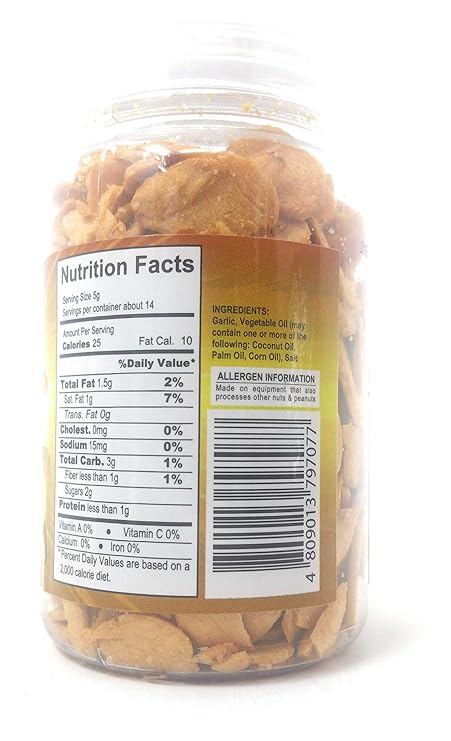 LuzViminda | Authentic Filipino StoreNut n Else Wow Bawang Crispy Garlic Chips 70g, 2 Pack