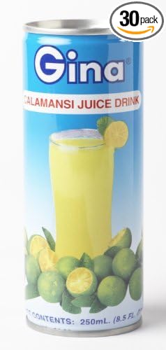 LuzViminda | Authentic Filipino StoreGina, Juice Calamansi, 8 FO (Pack of 30)