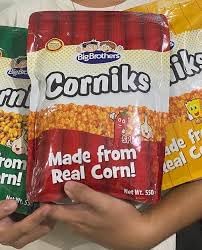 LuzViminda | Authentic Filipino StoreBig Brothers Cornicks Made from Real Corn Net Wt. 550grams (Original Garlic)