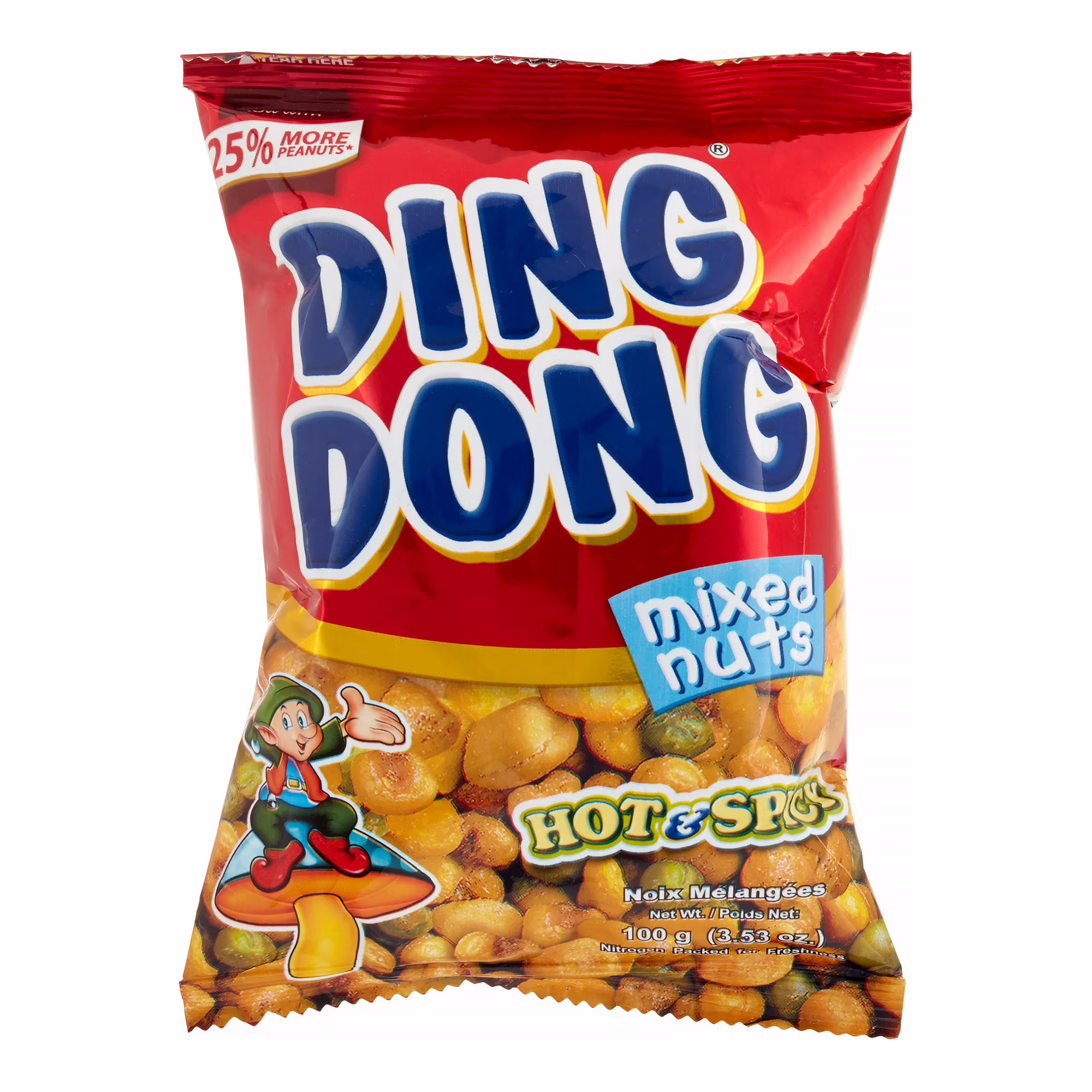 LuzViminda | Authentic Filipino StoreDing Dong Mixed Nuts Hot and Spicy 100g