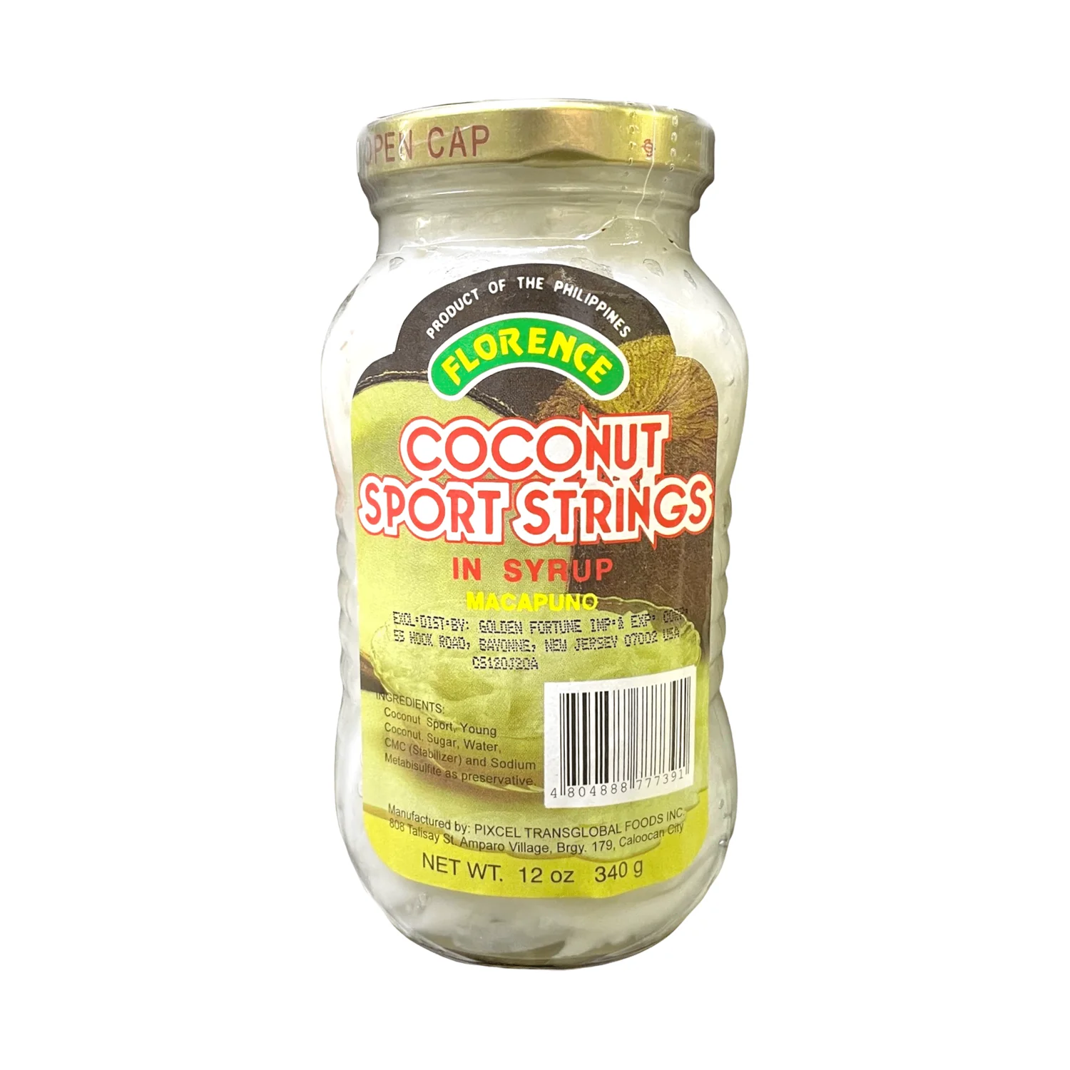 LuzViminda | Authentic Filipino StoreFlorence Coconut Sport Strings 12oz