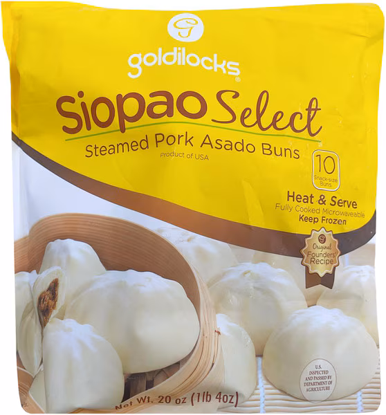 LuzViminda | Authentic Filipino StoreGoldilocks Siopao Pork Select 10X2oz