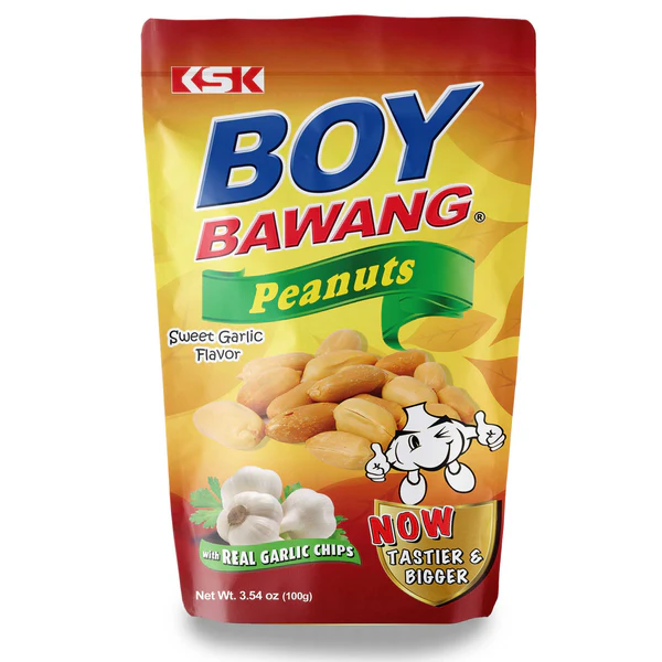 LuzViminda | Authentic Filipino StoreBoy Bawang Peanuts Real Garlic Flavor 100g