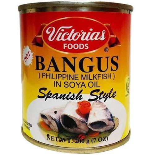 LuzViminda | Authentic Filipino StoreVictoria's HOT Bangus in Oil 7oz 200g Spanish Style