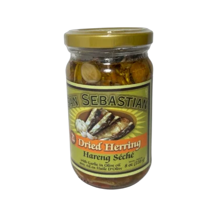 LuzViminda | Authentic Filipino StoreSan Sebastian Dried Herring w/ Garlic in Olive Oil 230gms