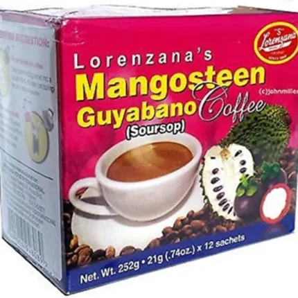 LuzViminda | Authentic Filipino StoreLorenzana Guyabano Mangosteen Coffee Mix 12/21g