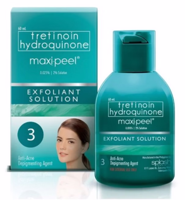 LuzViminda | Authentic Filipino StoreMaxipeel Exfoliant #3 60ml ValuePack w/ Free Cream