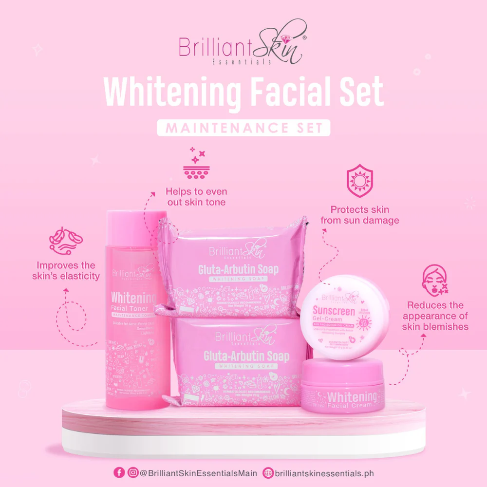 LuzViminda | Authentic Filipino StoreBrilliant Gluta-Arbutin Soap Whitening Soap135g