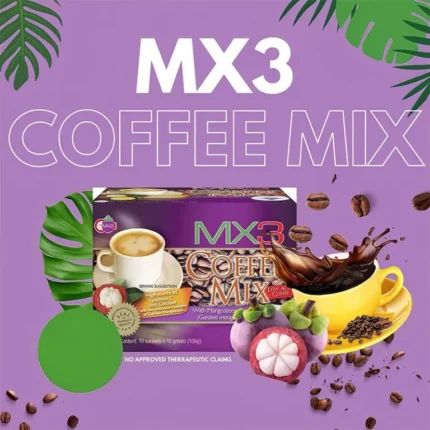 LuzViminda | Authentic Filipino StoreMX3 4in1 Mangosteen Coffee Mix (10sachet)